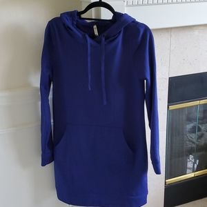 Fabletics Yukon Hooded Sweatshirt Dress